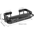 thumbnail image 2 of ZOOMPIL Kitchen Sink Organizer, Sink Organizer Hanging, Stainless Steel Sink Organizer Black with Towel Holder and Hooks, For Storing Kitchen Utensils Such as Sponges and Brushes, 2 of 7