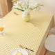 thumbnail image 5 of DEKAXID - Mantel cuadrado nórdico minimalista con estampado a cuadros, 1 pieza, resistente a las arrugas, de fácil cuidado, 100 % poliéster, para el hogar, comedor, cocina, sala de estar, fiestas,, 5 of 6