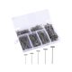 thumbnail image 4 of 1 caja / 450 Uds., Juego de agujas en forma de T, pasadores en T de metal para hacer pelucas, coser, tejer, modelado, manualidades, 4 of 5