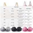 thumbnail image 2 of hoksml Textured Push Up Bra for Women Underwire Padded T-Shirt Bra with Adjustable Straps, 2 of 6