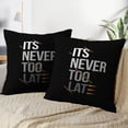 thumbnail image 3 of LALILO Throw Pillow Covers Shirt Graphic Tee And Tee Art Clothing Cushion Cover 18" x 18", 2 Pack, 3 of 6