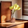 thumbnail image 3 of Dserhfy 3/5/10Pcs Plastic Vase Transparent Color Single Stem Vase Lightweight Smooth Reusable Vase Dining Table Decoration, 3 of 8