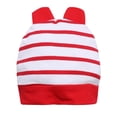 thumbnail image 5 of eczipvz My 1st Christmas Outfits Christmas Baby Boy Outfit Baby Boy Clothes Infant Romper Red Striped Pants Hat 3Pcs, 5 of 7