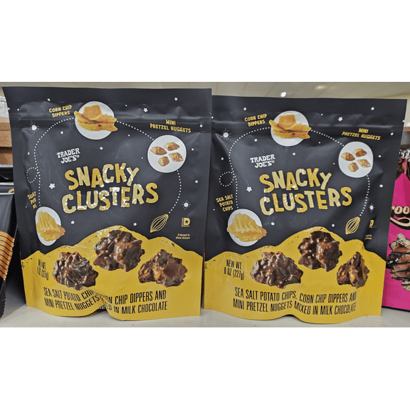 Trader Joe’s Snacky Clusters 8oz 227g (2 Bags)