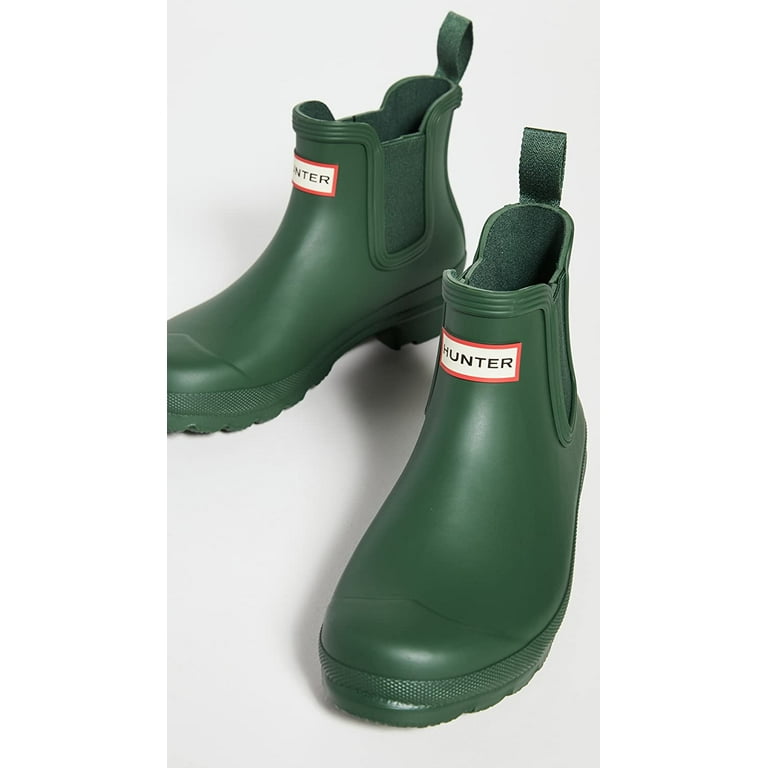 Hunter Footwear Women s Original Chelsea Rain Boot Hunter Green 11 Walmart