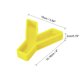 thumbnail image 2 of Modelos de letras en resina Unique Bargains Amarillo 4 Pulgadas Silicona, 2 of 4