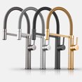 thumbnail image 3 of High end Spring Kitchen Faucet Brass Luxury Black Faucet for Kitchen Sink 360 ° Swivel Faucet Kitchen Accessories Sink Faucet, 3 of 5