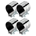 thumbnail image 1 of EVIL ENERGY 3.0 Inch Exhaust Clamp, Lap Joint Band Clamp Stainless Steel 4Pcs, 1 of 7