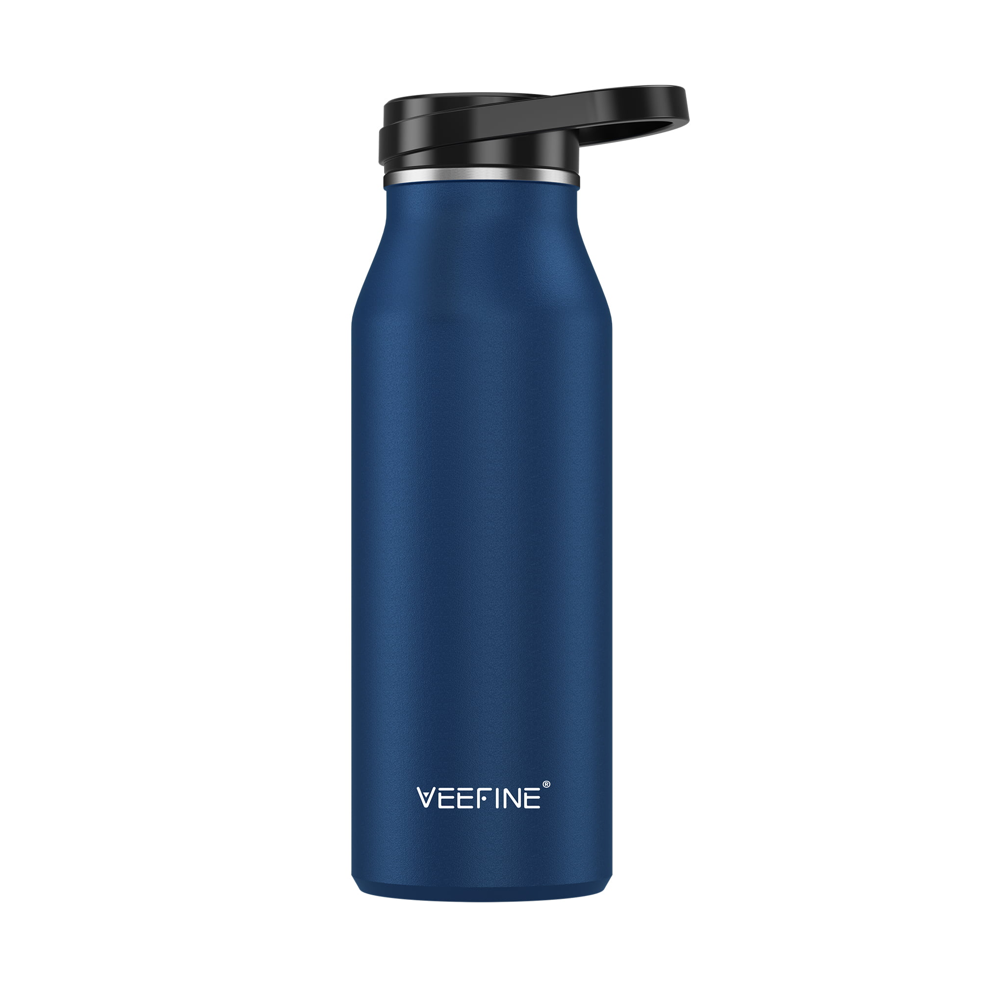 VeeFine Insulated Water Bottle BPA-Free Dishwasher Safe 20/32/40oz 100% Leak-Proof Keeps Cold and Hot Stainless Steel Water Bottle Wide Mouth Lid Eco-Friendly Thermos for Hiking Camping and Travel 