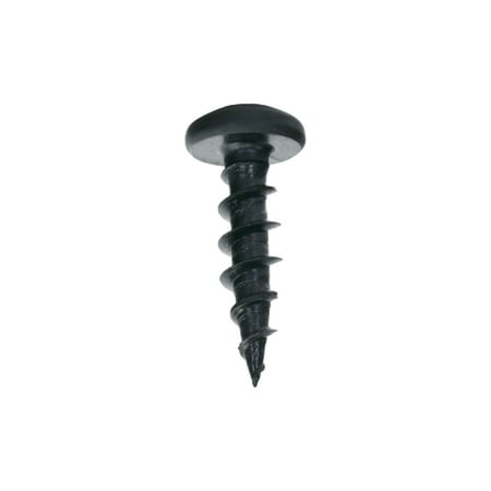 

Rok Hardware b#10 x 3/4 Deep / Coarse Thread Phillips Pan Head Screws Black Phosphate 1000 Pack