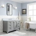 thumbnail image 3 of Water Creation Queen 48"W Wood Single Bathroom Vanity in Cashmere Gray/Chrome, 3 of 3