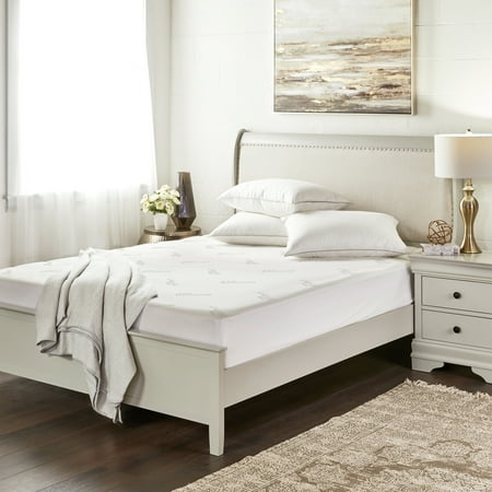 Noble Linen's 100% Rayon Derived from Bamboo Mattress Protector