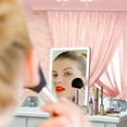 thumbnail image 2 of AGPtek 3xMagnifying 32LED Lighted Vanity Makeup Mirrors Touch Screen USB Portable Stand, 2 of 10