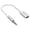 Silver, variant on USB C Female to 3.5mm Male Headphone Adapter for PC Laptop Type C Converter Silver