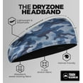 thumbnail image 3 of Tough Headwear Dryzone Sweat-Wicking Sports Headbands (3 Pack), 3 of 7