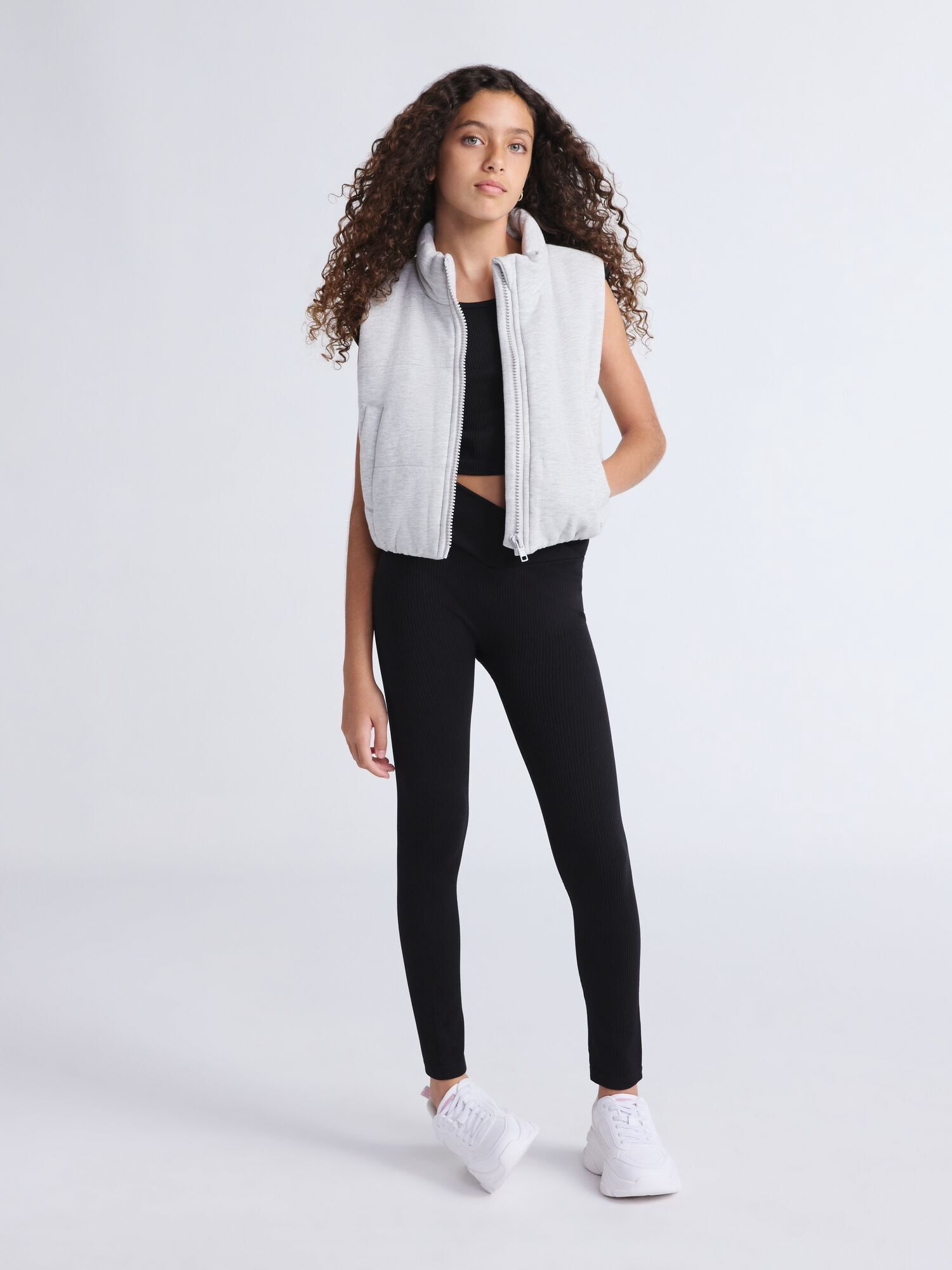 Weekend Academy Girls Seamless Leggings, Sizes 4-18