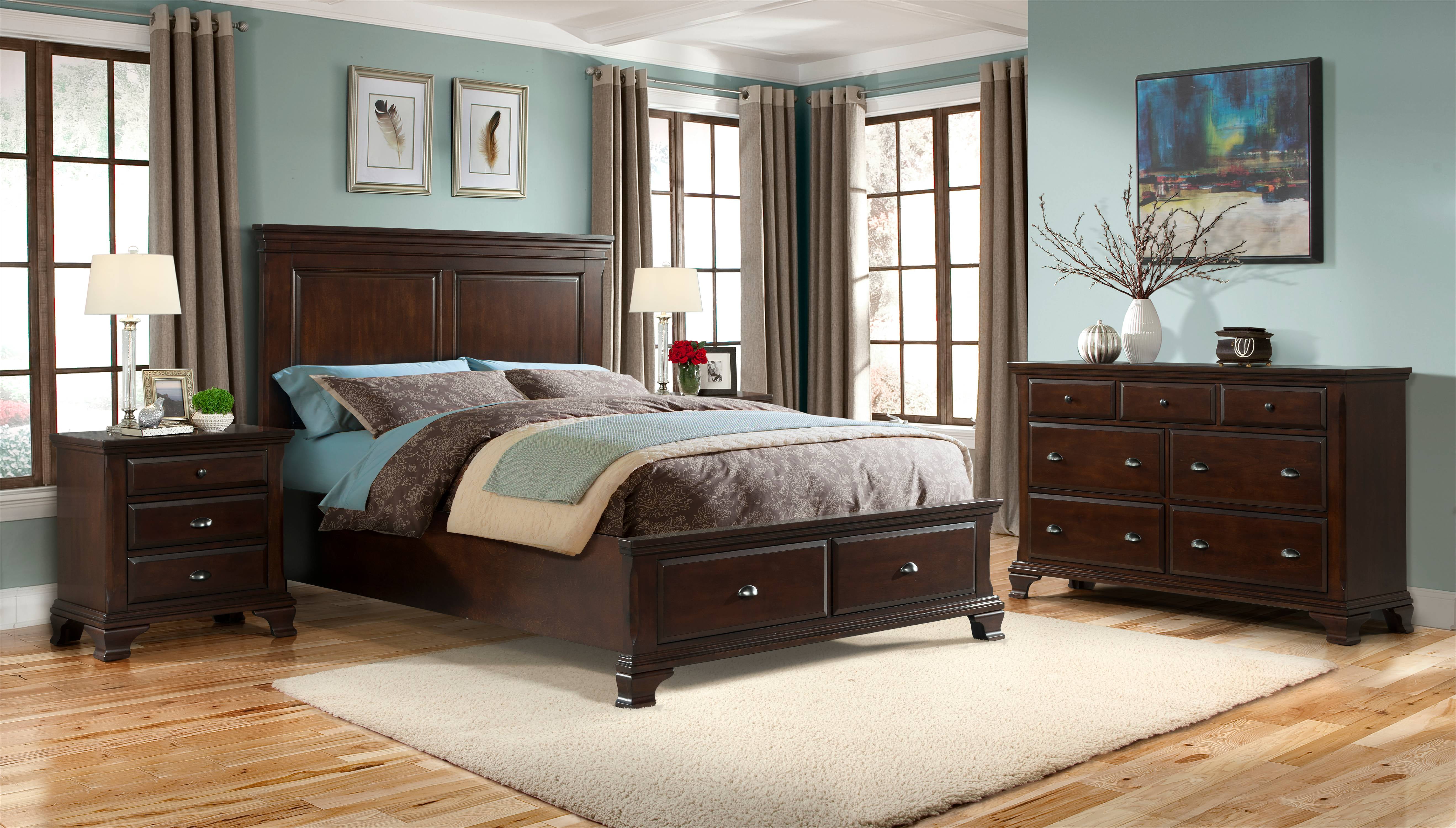 Picket House Furnishings Brinley Cherry Nightstand - Cherry