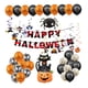 thumbnail image 1 of Globos de látex de Halloween con cinta para decoración de fiestas temáticas navideñas. Gato negro, 1 of 9