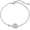Apr.-Cubic Zircon, variant on 925 Sterling Silver Infinity Opal Bracelet for Women with October Birthstone, 6.7"+1.2" Chain