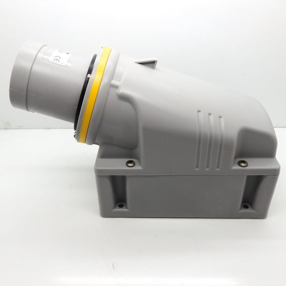 Scame 63A 2P E 4h 100-130V 50Hz 60Hz Surface Mounting Appliance Inlet 240.6390T