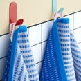 thumbnail image 2 of TOWN & COUNTRY PLAY 6-Piece Striped Reversible Terry Brights Set, 2-Bath Towels, 2-Hand Towels, 2-Washcloths, 100% BCI Cotton, Plush & Absorbent 550GSM, Ocean Blue, 2 of 5
