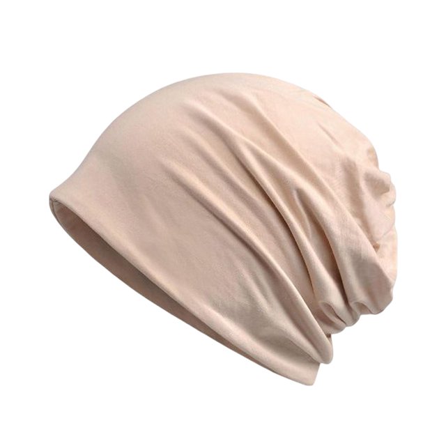Soft Neck Scarf Cancer Men Turban Wrap Chemo Brown