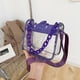 thumbnail image 4 of Bolso de hombro Bolsos de gelatina de PVC, bolso de moda para mujer, bolsos de hombro de diseño transparente, bolsos, 4 of 7