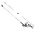 thumbnail image 4 of Organizador de cables de hierro flexible Household Essentials, 45 cm de alto, plateado, 4 of 5