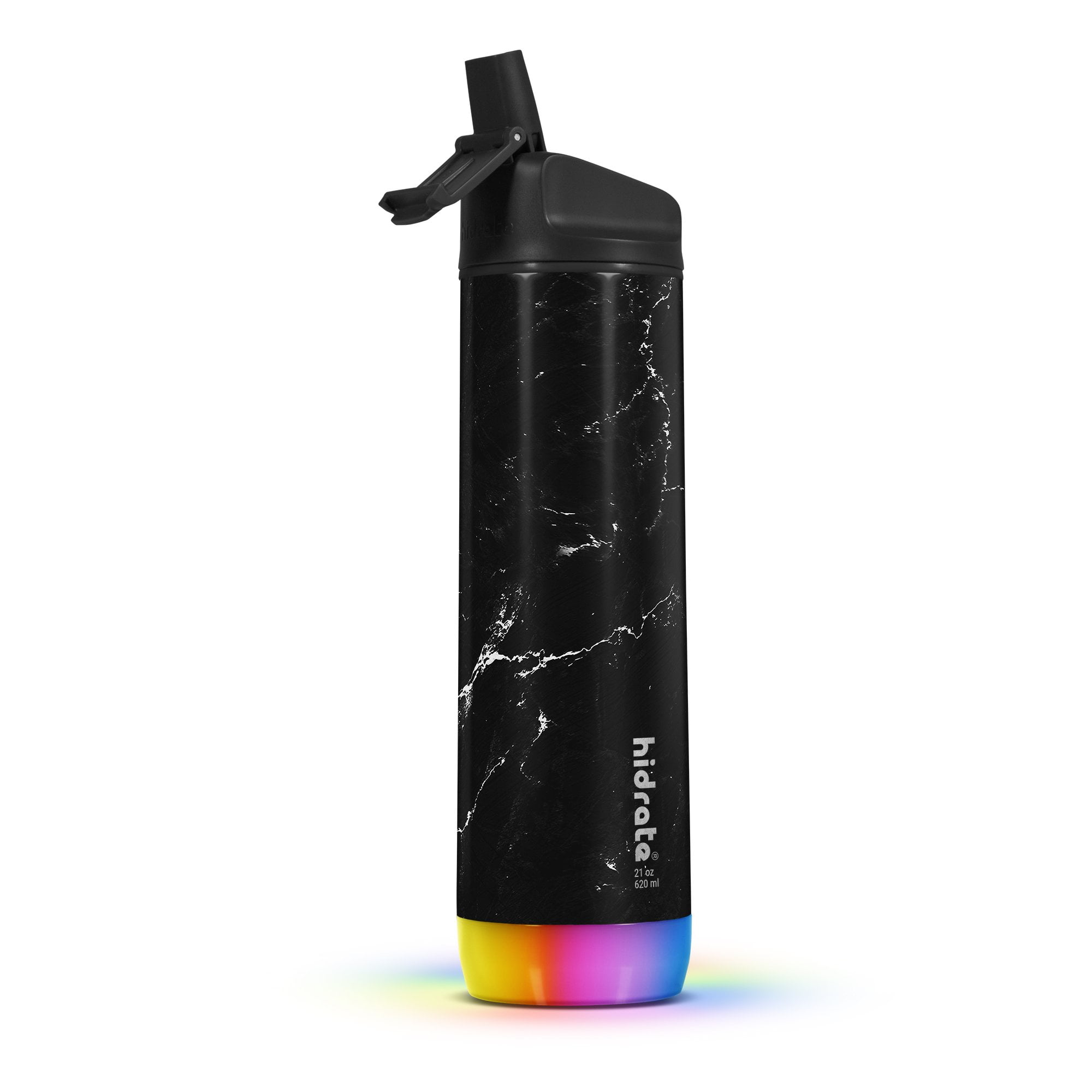 Fitletic Handheld Hydration Bottle Black / Silver