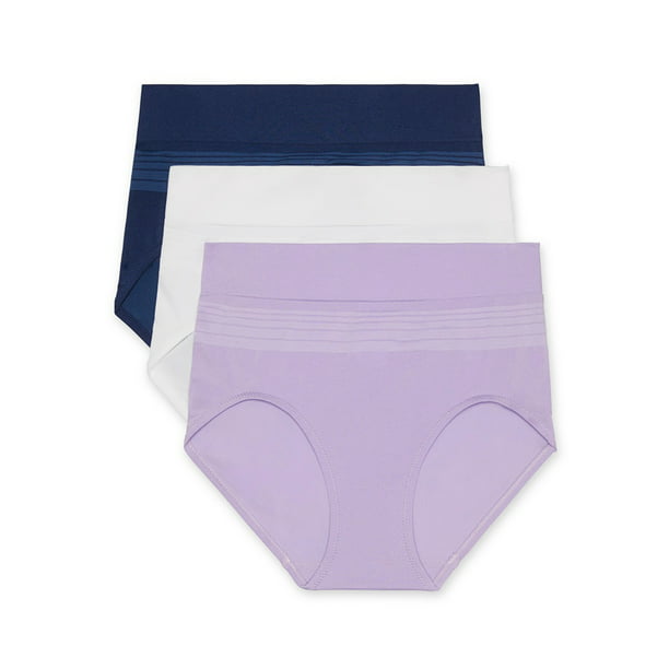 Warners Blissful Benefits Dig-Free Seamless Brief 3-Pack RS6333W ...