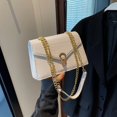 thumbnail image 2 of Bolso cuadrado pequeño con cadena personalizada, bolso de hombro sencillo y moderno, bolso nuevo de otoño 2025, bolso cruzado informal de moda para mujer, 2 of 5