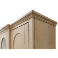 thumbnail image 5 of Modern Wood Hutch With Doors Office Storage Hutch Fully Assembled Light Brown, 5 of 13