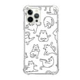 thumbnail image 1 of Yoga Cats Case for iPhone 12 Pro,Aesthetic Art Design Pattern TPU Shock-proof Cover Case, 1 of 4