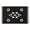 Diamond Pattern (97), variant on Luxurious Boho Rug Runner, 20x32 inch - Perfectly Soft, Absorbent Bath Mat for Bathroom, Bedroom, Kitchen, Hallway - Modern Geometric Carpet Runner in Black for Western Farmhouse Decor