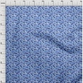 thumbnail image 4 of oneOone Cotton Poplin Medium Blue Fabric Autumn Dress Material Fabric Print Fabric By The Yard 56 Inch Wide, 4 of 4