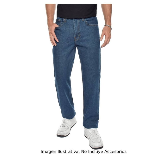 Jeans Cimarron para Hombre, Corte Recto Azul Oscuro Talla 33