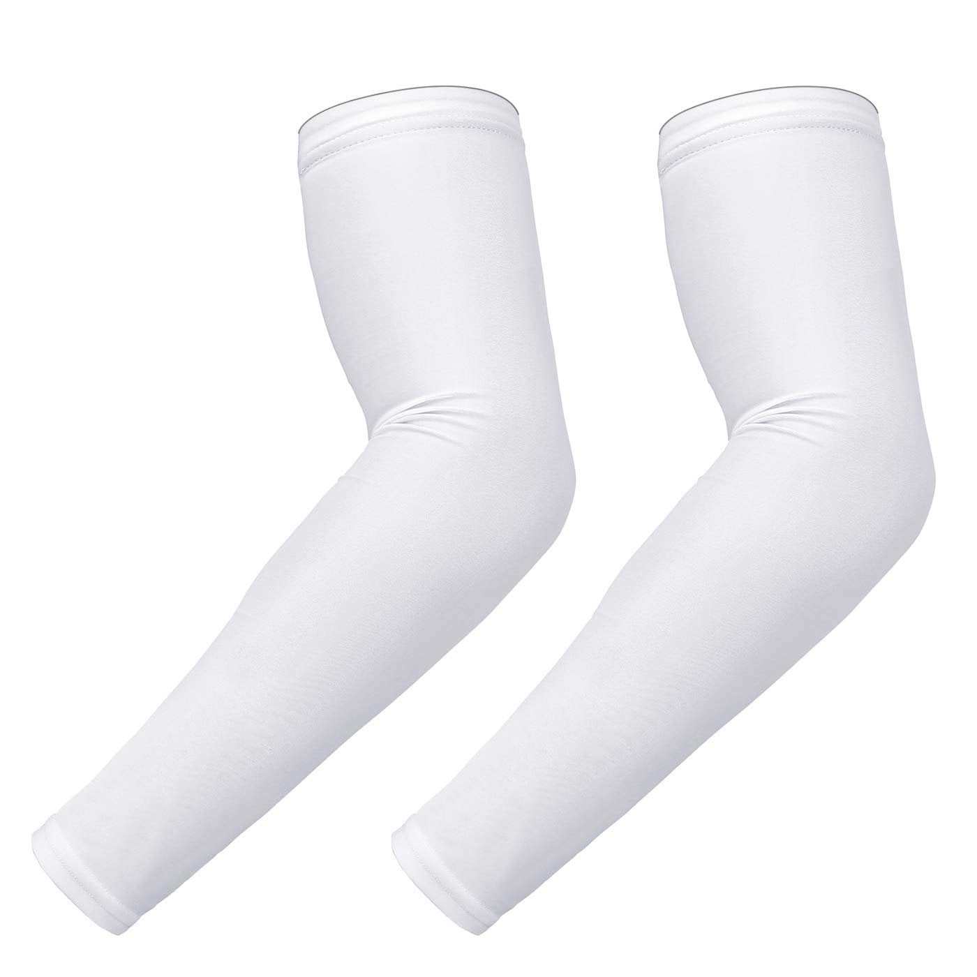 Pair Compression Sleeve Arm UV Protection Basketball Baseball Football HDE Arm Sleeves for Men Women