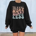 thumbnail image 2 of Fesfesfes Women Flannel Shirt Skull Print Loose Roundneck Long-Sleeved Fleece Oversized Sweatshirt Pullover, 2 of 7