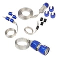 thumbnail image 2 of El aluminio flexible do del acero inoxidable del equipo 8092 de la manga de la manguera substituye piezas Azul, 2 of 8