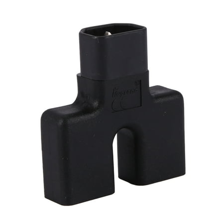 

Iec320 C14 Male To C19 Female Ups- Pdu Server Power Extension Adaptor Plug Convert Socket Black Copper Us Plug