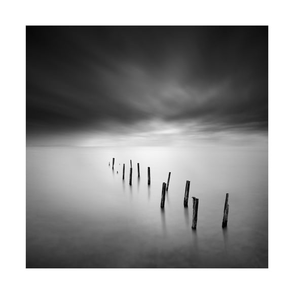 Canvas Wall Art - George Digalakis 'Symphony Of The Seas' Wall Art for Living Room, Bedroom, or Office Décor by Trademark Fine Art - 14 x 14 Inches