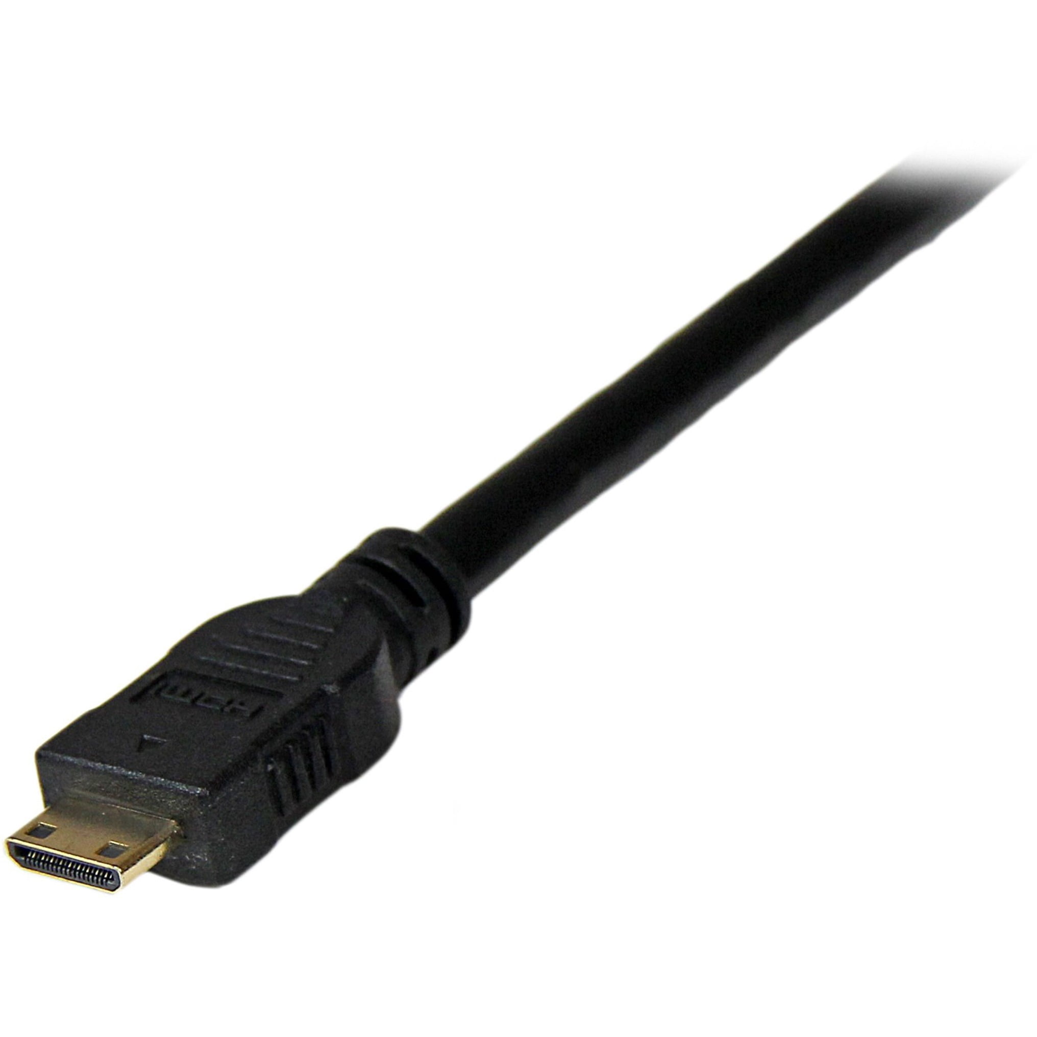StarTech 2m Mini HDMI Male to DVI-D Male Cable, 30 AWG