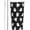 Black White, variant on Halloween Pattern 20oz Tumbler Stainless Steel with Lid and Straw, Scary Bat Insulated Travel Mug for Hot Cold Drinks, Halloween Print Cup, Coffee Cup for Women Men Teens