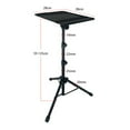 thumbnail image 6 of Happydeer Projector Stand Tripod, Laptop Tripod Stand Adjustable Height from 3 to 5.3 feet, 180-Degree Tilt Up or Down Laptop Floor Stand for Office, Home, Stage, Studio, DJ Racks Holder Mount, 6 of 13