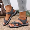 thumbnail image 2 of Dakaela Womens Hiking Sport Sandals Beach Vacation Camping Orthopedic Casual Walking Shoes with Adjustable Straps and Arch Support Size 7.5, 2 of 8