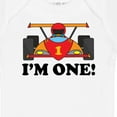 thumbnail image 4 of Inktastic Race Car 1st Birthday Boys Baby Bodysuit, 4 of 5