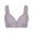 Gray, variant on Women's Plus Size Bra Post Surgery Bra Compression Sports Bra Front Closure Bras for Women Close Breast Augmentation Bra Wireless Bra