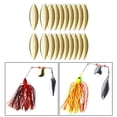 thumbnail image 4 of 20x Señuelos Cuchillas giratorias DIY Fabricación Sunnimix cuchillas de spinner de pesca, 4 of 8