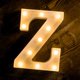 thumbnail image 1 of Luces LED con letras, letrero iluminado, letrero con letras para luz nocturna, boda/fiesta de cumpleaños, lámpara de Navidad alimentada por batería, decoración de Bar para el hogar BANYUO Electrónica, 1 of 4