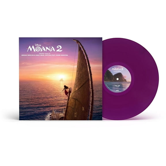 Various - Moana 2 Soundtrack - Vibrant Violet Colored Vinyl - Music & Performance